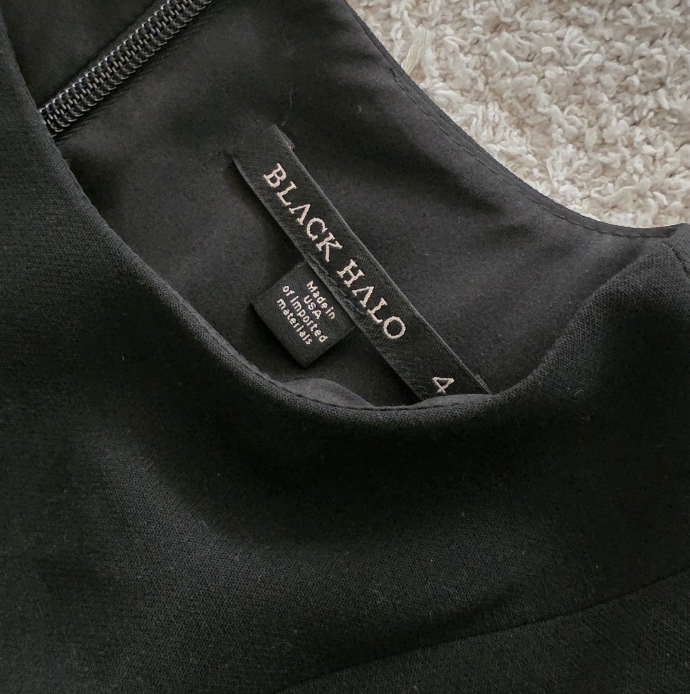 Black Halo Brooklyn Jumpsuit - Size 4 - Picture 5 of 5